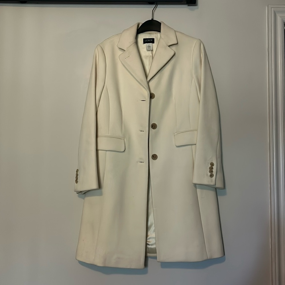 J Crew Wool and Cashmere Coat size 0/P